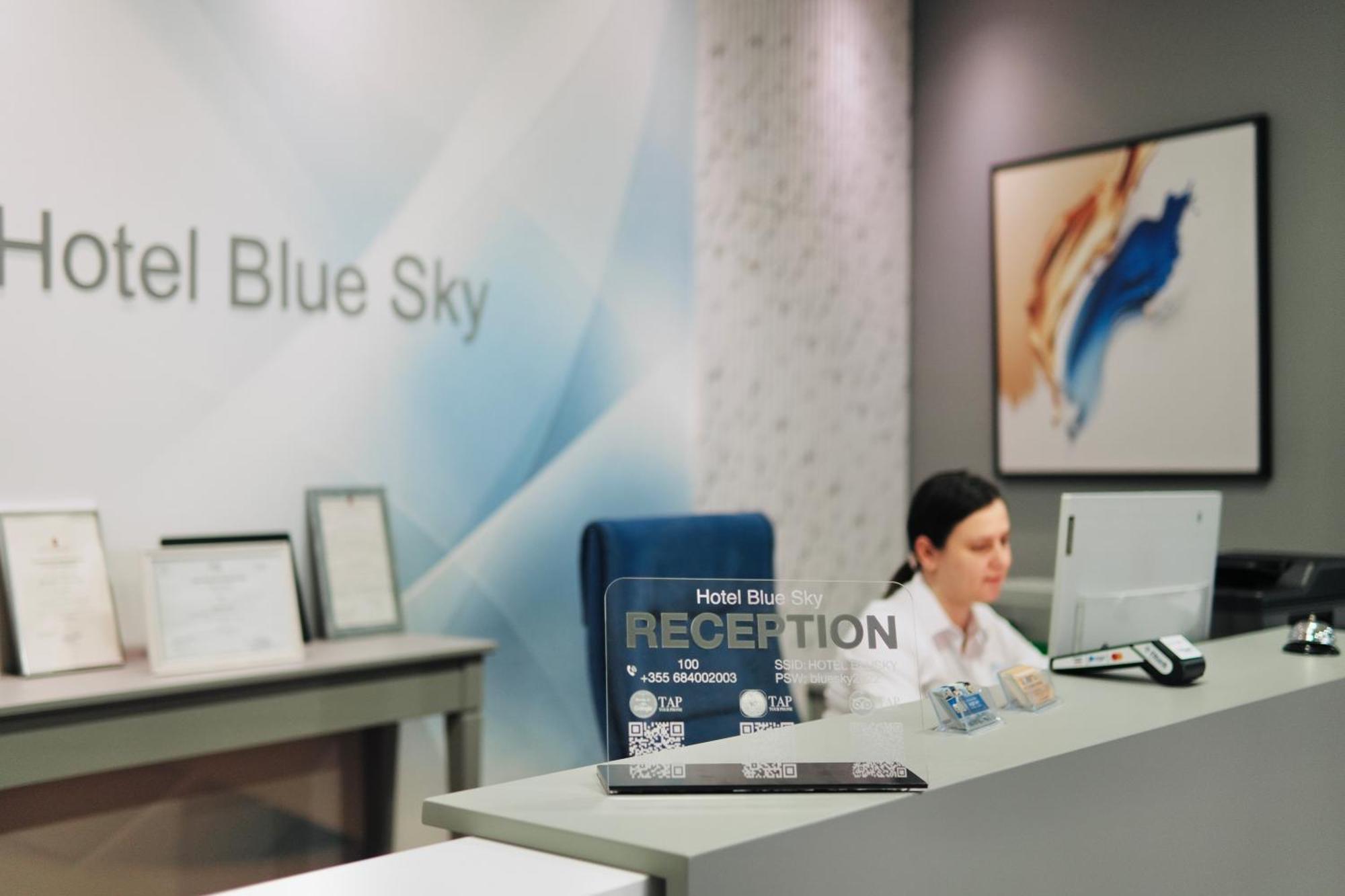 Hotel Blue Sky Sarandë Exteriér fotografie