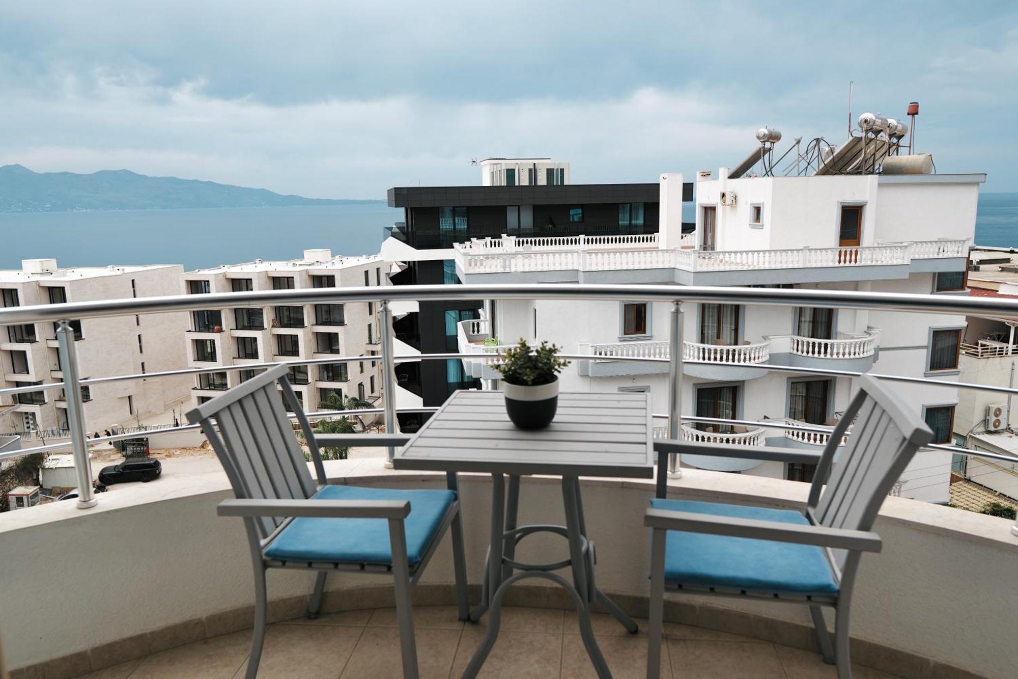 Hotel Blue Sky Sarandë Exteriér fotografie
