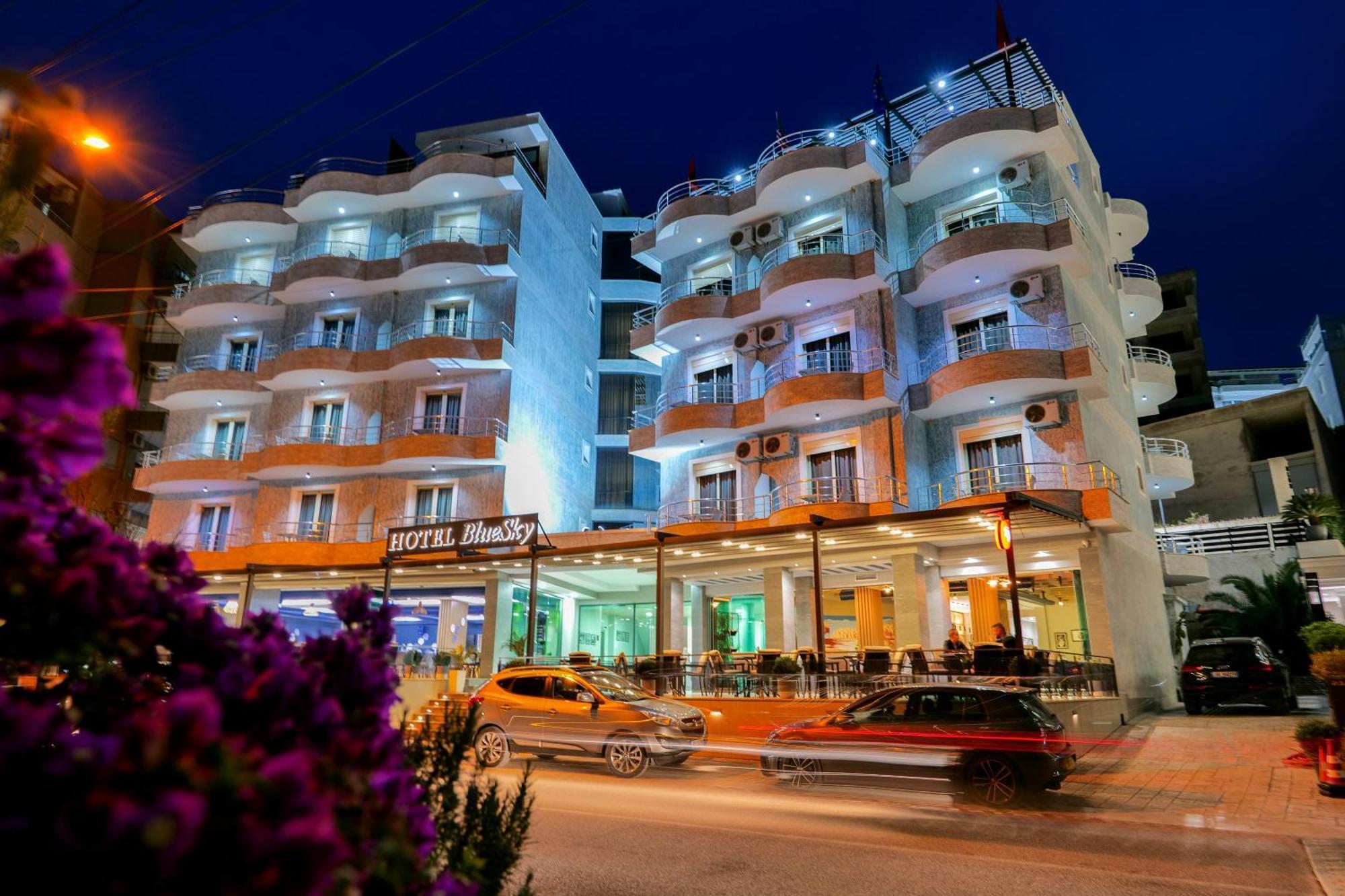 Hotel Blue Sky Sarandë Exteriér fotografie