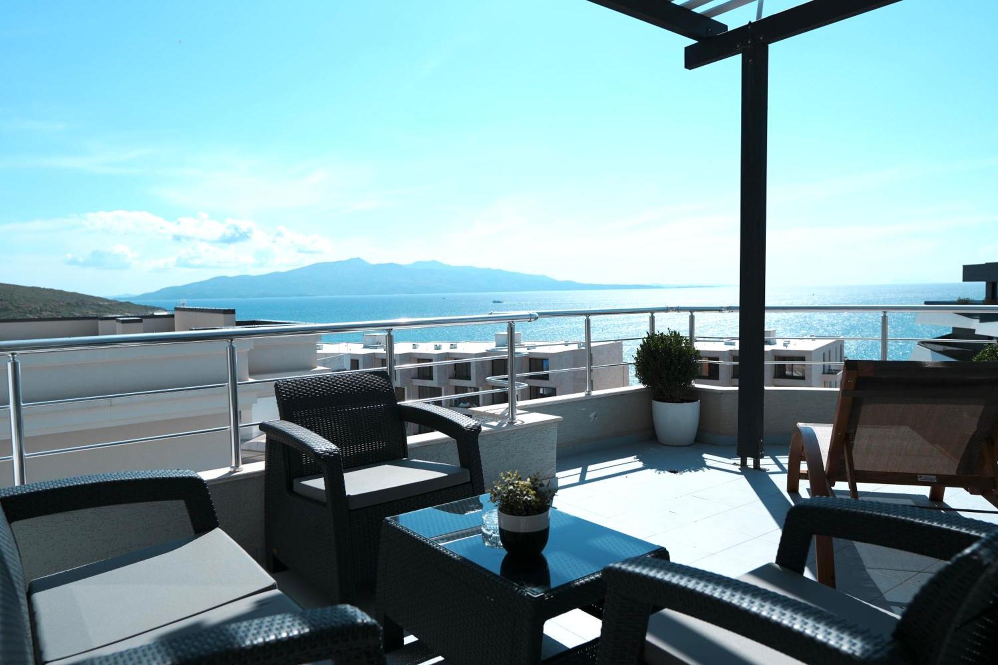 Hotel Blue Sky Sarandë Exteriér fotografie