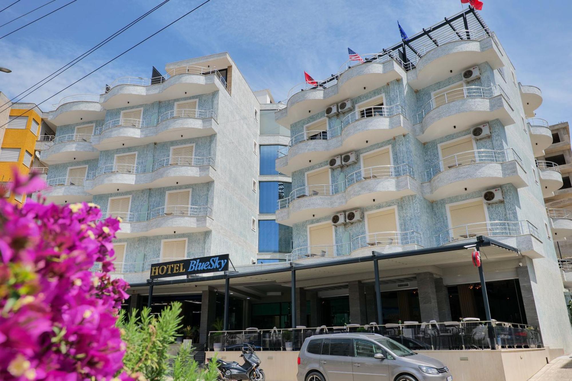 Hotel Blue Sky Sarandë Exteriér fotografie