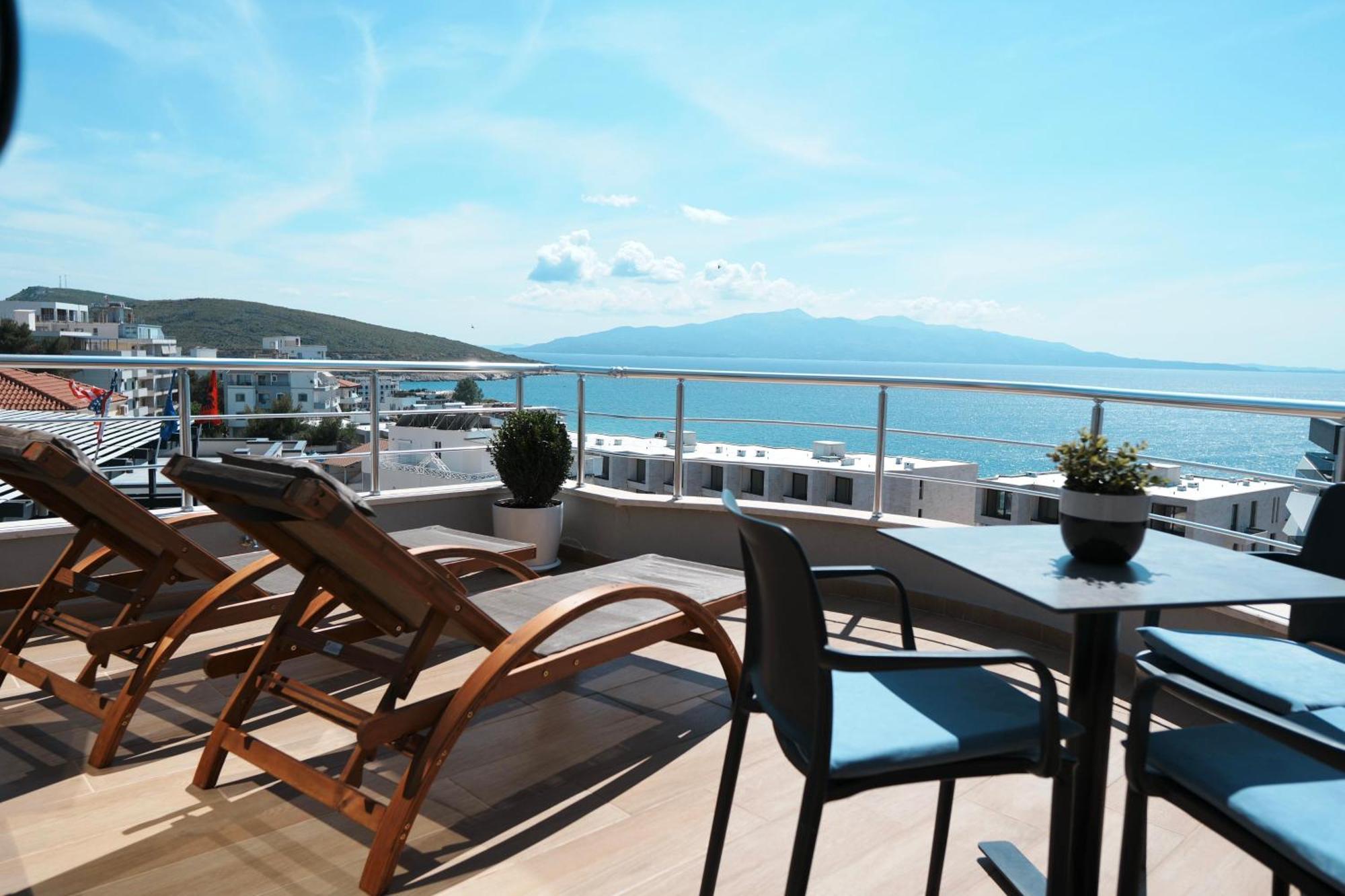 Hotel Blue Sky Sarandë Exteriér fotografie